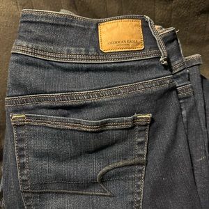 American Eagle size 8 short (30inch inseam) Kick bootcut jeans.